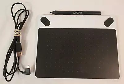 Wacom Intuos Draw CTL490 Digital Drawing And Graphics Tablet - White W/Pen • $19.95