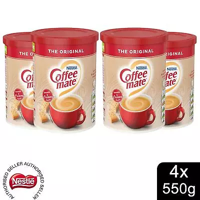 Nestle The Original Coffee-Mate Coffee Whitener Tin For Smooth & Creamy 4x550g • £22.99