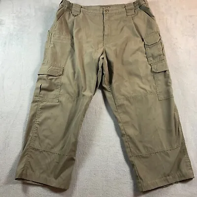 5.11 Tactical Men's Cargo Ripstop Pants 40 Waist Comfort Fit Elastic Waist • $17.97