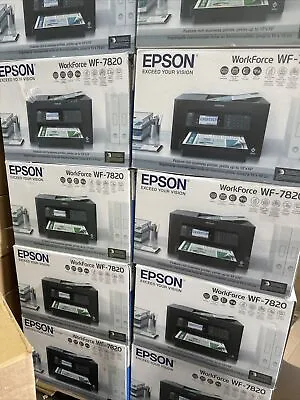 Epson WF-7820 All-in-One Inkjet Wireless Wide-Format Printer  Max 13  X 19  OB • $189.99