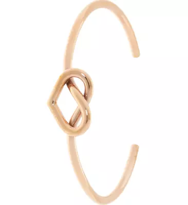 Calvin Klein Small Heart Charming Logo Rose Gold Bangle Kj6bpf10010s Rrp £69 • £30