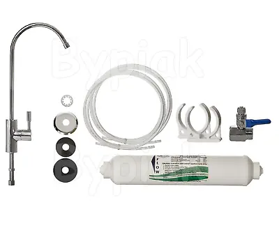 Luxury Home Under Sink Drinking Water Filter Tap Kit (Filter+Tap+Accessories) • £32.90