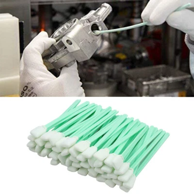 $18.15 • Buy 100x Solvent Cleaning Swabs For Roland Mimaki Mutoh Epson Format InkJet Printers