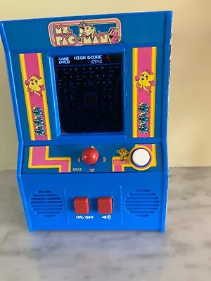 Ms Pac-Man Mini Electronic Arcade Game 2018 Retro Style • £10