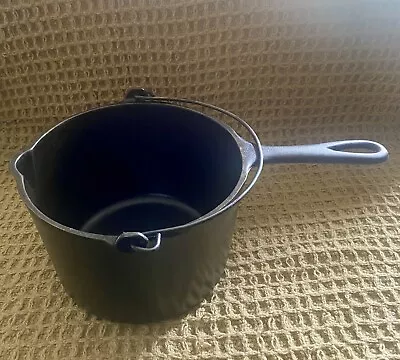 Hard To Find Wagner Ware Sidney-o-fat Fryer Cast Iron #1265 Bailed Handle Spout • $190