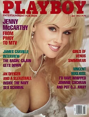 JENNY McCARTHY July 1996 PLAYBOY Magazine GIRLS OF VENUS SWIMWEAR • $12