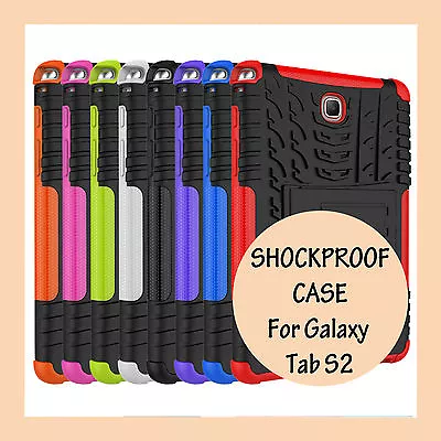 Shockproof Armor Heavy Duty Case Cover For Samsung Galaxy Tab S2 8.0 9.7 • $40.99