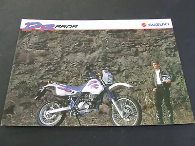 $12.50 • Buy  1993 Suzuki DR650R DR650 DR 650 Foldout Brochure