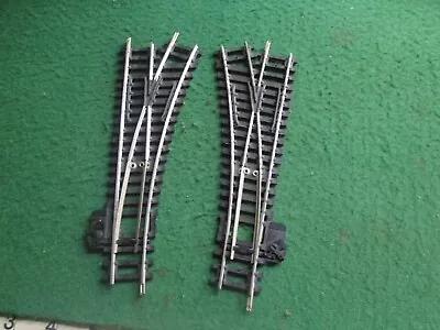 2 X Hornby Left/right Hand Points (oo Gauge) Lot W14 • £3.99