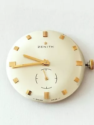 Vintage Zenith Cal. 2531 Manual Wind Movement Working.    (R-1974) • £9.92