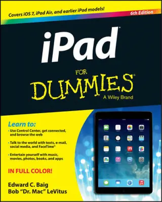 IPad For Dummies Baig Edward C. & LeVitus Bob Used; Good Book • £3.36