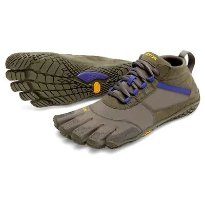 Fivefingers V-Trek Womens Barefoot Running Shoe 18W7402 Military/Purple NEW • $112.05