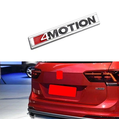£6.02 • Buy 4MOTION Car Rear Boot Badge Emblem Decal Logo 4 MOTION For VW Golf Touareg Amrok