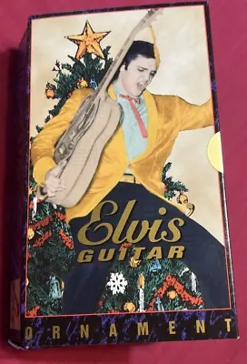 Elvis Presley -  Elvis Guitar Ornament  - Replica Of One Of Elvis' Guitars • $7.95