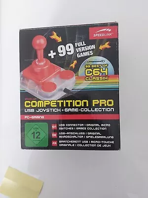 Speed Link Competition Pro Joystick With 99 C64 GAMES. • £20