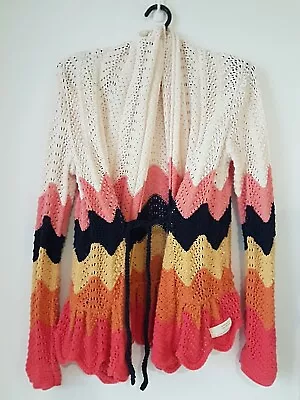 Odd Molly 100% Cotton Knit Cardigan Size 1  • $35