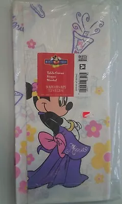 NEW In Pack Minnie Mouse Paper Table Cover Vintage Dress Up Minnie 54  X 89.25  • $7.99