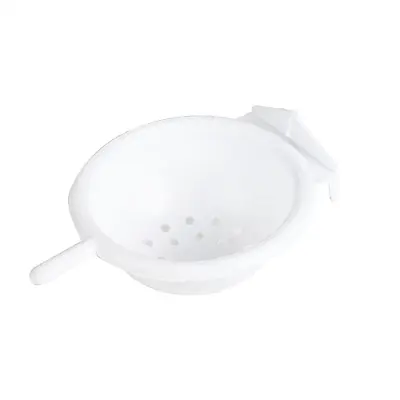 Superior Quality:  2 X Plastic Nest Pans With Perch For Canaries/finches- White • £4.50