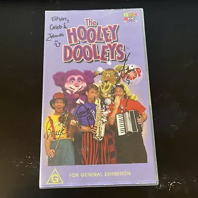 *Autographed By 3 Members* The Hooley Dooleys - Pop (VHS 1999) PAL • $110.95