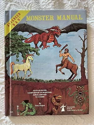 Vintage Advanced Dungeons & Dragons Monster Manual   *Very Rare Book* • $195