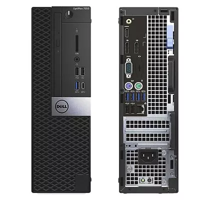 Dell Core I7 512GB SSD 16GB Memory Windows 10 Desktop Computer PC WiFi • $159