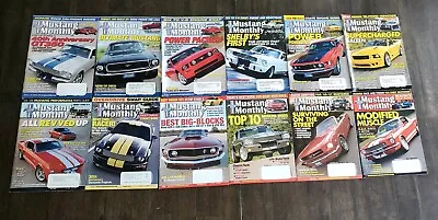 2006 Mustang Monthly Magazine Lot  Full Year • $10