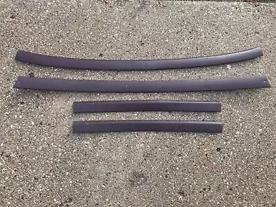 78-88 Monte Carlo Cutlass Headliner Metal Trim Moldings Front & Rear - Maroon • $119.99