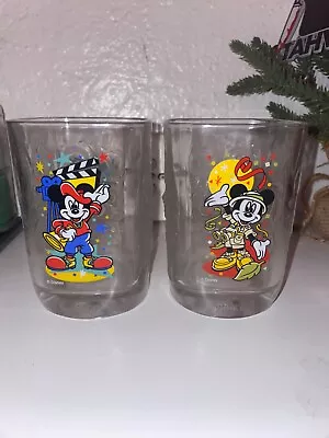 Vintage 2000 Walt Disney Mickey Mouse McDonalds Collectors Cups • $15