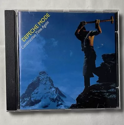 Depeche Mode – Construction Time Again. CD Album Reissue. Holland. 1989 • $25.99