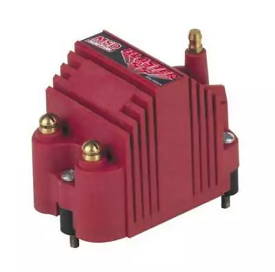 MSD 8207 Ignition Coil Street Blaster Core Red 40000 V Fits Sbc Bbc Chevy Ford • $87.70