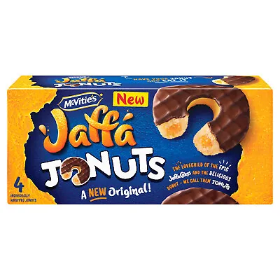 £11.57 • Buy McVitie's Jaffa Cakes Jaffa Jonuts Biscuits 2 X 4 Pack