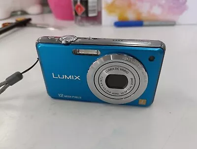 Panasonic Lumix DMC-FT1 12.1 MP Digital Camera - Blue • $150