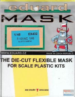 EDUEX432 1:48 Eduard Mask - F-101A F-101C Voodoo (KTH Kit) • $15.99