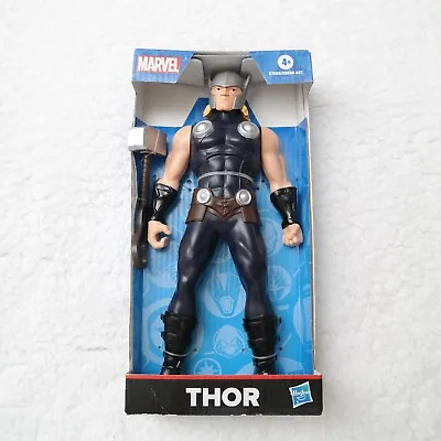 Thor  - Hasbro Marvel Action Figure 24cm Tall + Hammer Christmas Gift / Toy 4+ • £13.99