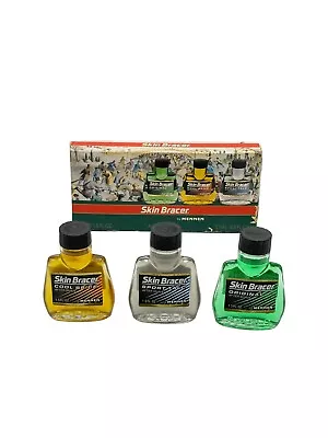 Vintage Mennen Skin Bracer After Shave - Pack Of 3 - 1.5 Oz. Each - W/ Box! • $25