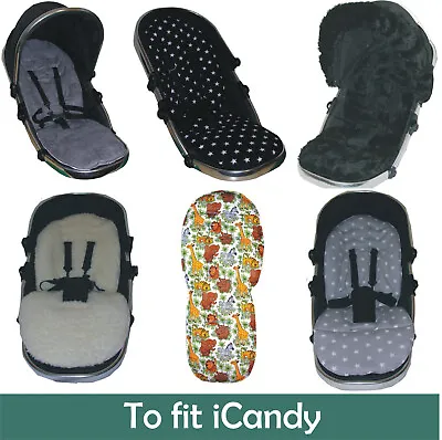Hand Made Seat Liners Designed To Fit ICandy Peach Pushchairs By Jillyraff • £9.99
