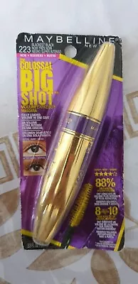 Maybelline Colossal Big Shot Volume Express Mascara 223 BLACKEST BLACK (New) • $7.20