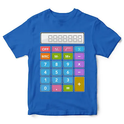 Numbers Day T Shirt Kids Maths Calculator School Gift Tee • £12.99