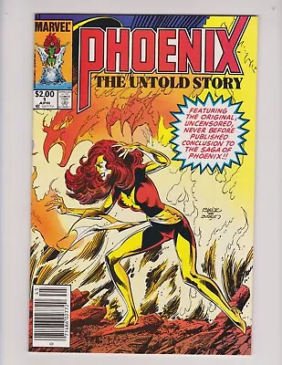 Phoenix The Untold Story #1 Marvel 1984 Rare Newsstand Claremont Byrne X-men • £16.08