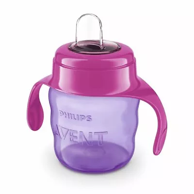 £8.99 • Buy Philips Avent EASYSIP SPOUT CUP 7OZ GIRL, 7 Oz/200 Ml, 6m+