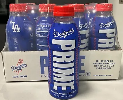 Prime Hydration LA Dodgers V2 Bottle IN HAND READY TO SHIP Rare New Flavour • £12.99