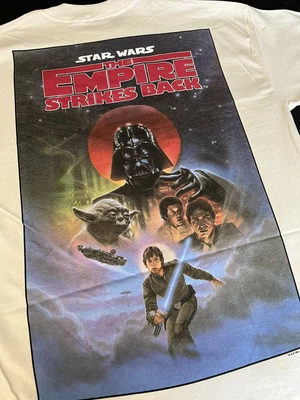 $200 • Buy Vintage Star Wars Shirt XL Empire Strikes Back Mullet 90s 