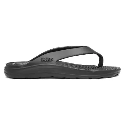 £19.99 • Buy Totes Mens Sandals  Black Adults Flip Flops Toe Post Slip On SIZE