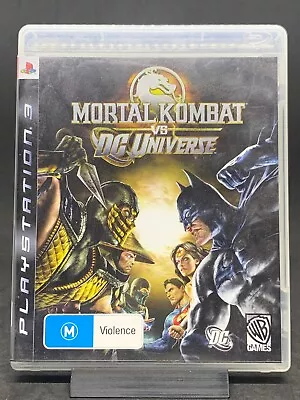 Mortal Kombat Vs DC Universe PS3 PlayStation 3 Sony PAL Complete • $10