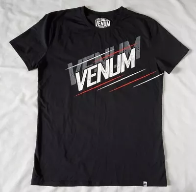 Venum Men's Size XL Short Sleeve T-Shirt Black Cotton Blend Stretch  • $13.60