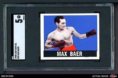 1948 Leaf #93 Max Baer SGC 5 - EX 26B 00 0580 • $115