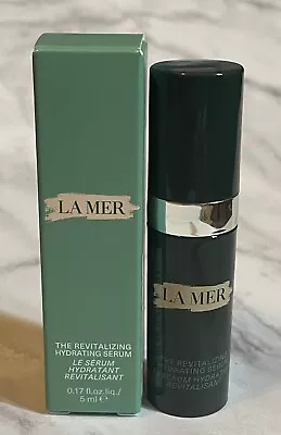 💠LA MER The Revitalizing Hydrating Serum Mini .17oz Dlx Travel Size NIB • $16.99