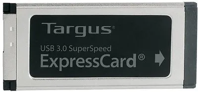 £6.99 • Buy Targus ACA34EU USB Port 2.0 3.0 Super Speed Express Card Adapter Laptop Notebook