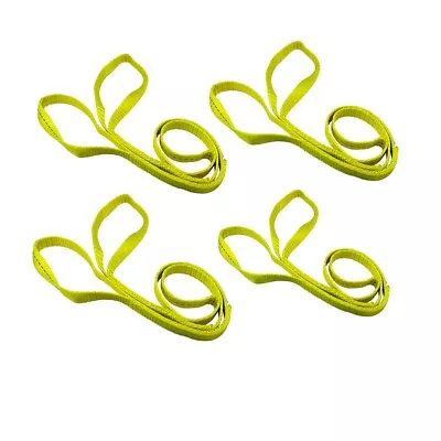 4 Pack 1  X 6' Rigging Moving Lifting Straps Industrial Web Sling 3100LBS 5:1 • $71.96