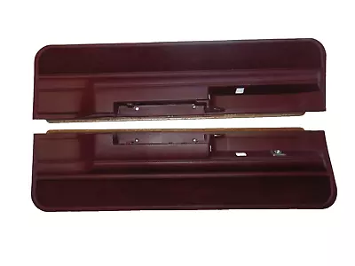 Lower Door Panels Maple Red 78-88 G Body Monte Carlo Cutlass Regal Malibu • $249.95